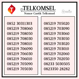 nomor cantik telkomsel part 1