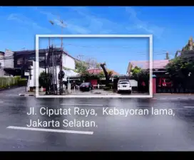 Jual cepat rumah tua di jl ciputat raya kebayoran lama