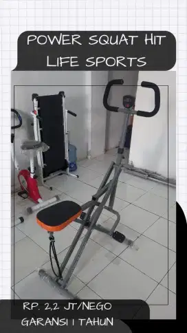 ALAT FITNES POWER SQUAT LIFE SPORTS ORIGINAL