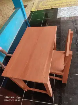 meja korsi belajar untuk anak