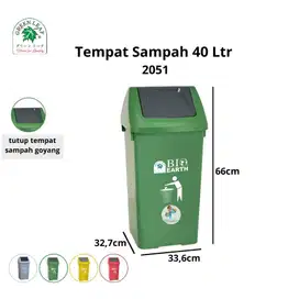 TEMPAT SAMPAH BIO UK. 40 LITER