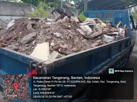 Jasa buang puing/sampah dan pengurugan jga pindahan