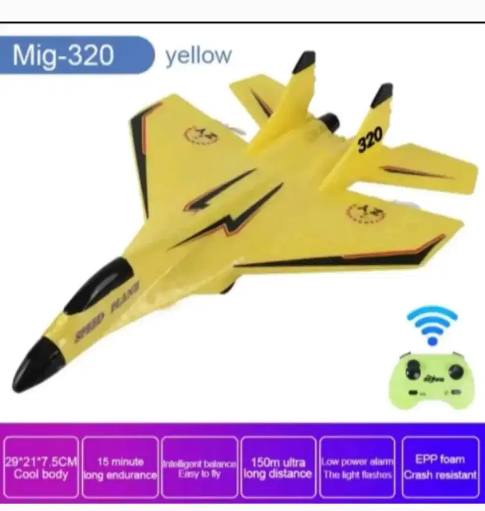 Rc pesawat jet tempur (bisa terbang)