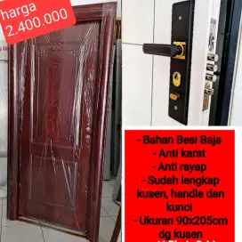 Pintu baja/pintu aluminium impor