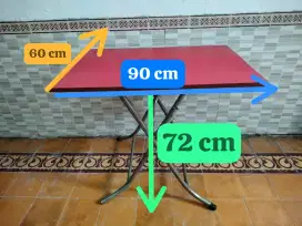 Meja Lipat Kayu