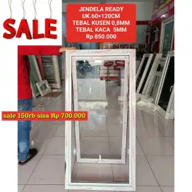 Sale jendela aluminium 60×120cm