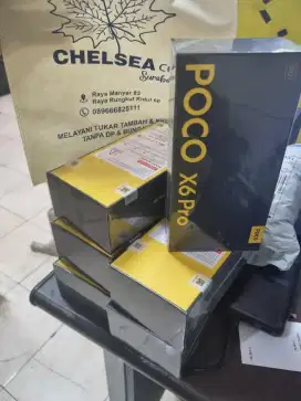 Murah New Poco X6 pro 12/512 5G resmi, bs kredit/bs TT