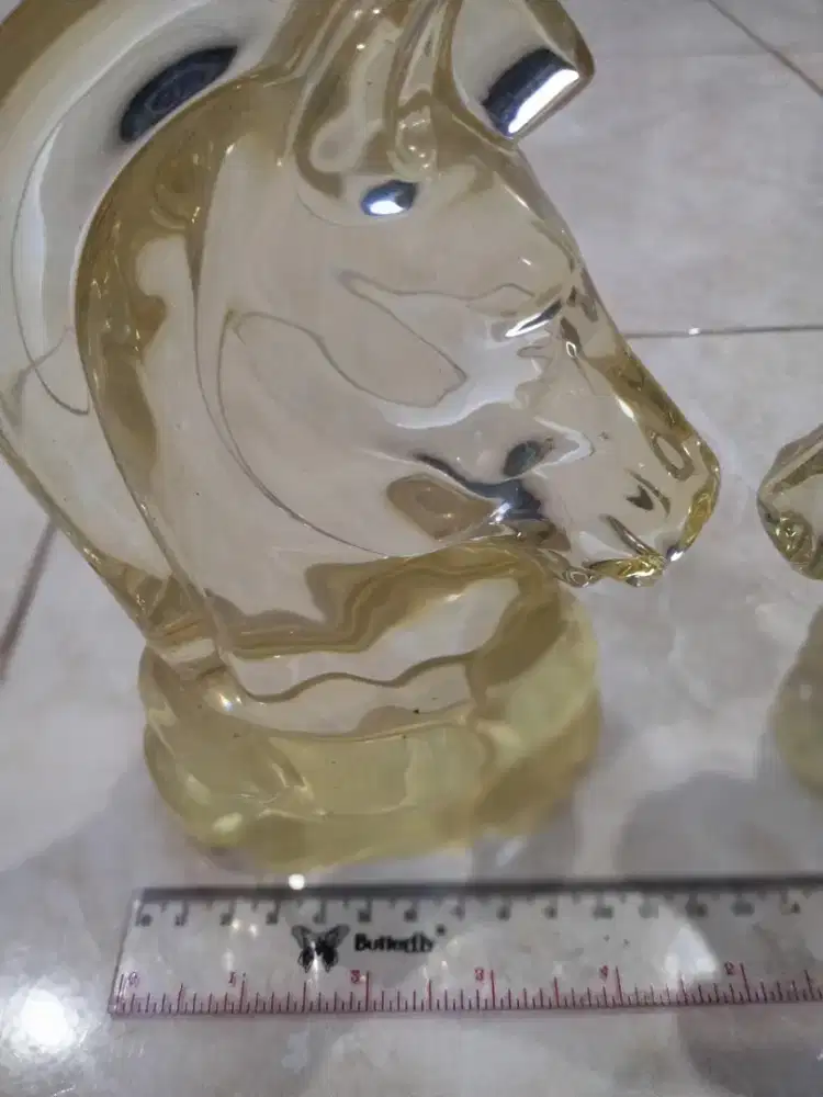 Sepasang kepala kuda bening ( sepasang)