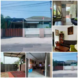 Jual rumah pinggir jln raya jaten karanganyar lt 200m hrg 1,2Myd nego