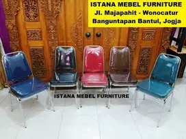 Kursi Susun Kerja Rapat Komputer Kantor Belajar Busa Sandaran Besi #BS