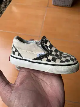 Sepatu vans anak checkboard
