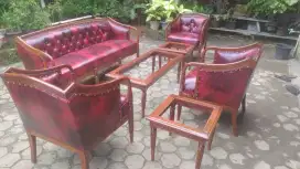 Kursi tamu seraton kayu jati asli