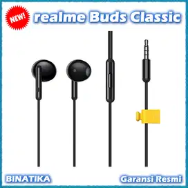 Headset Earphone realme Buds Classic Original Resmi