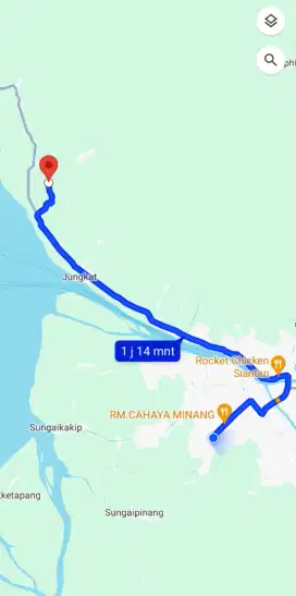 Dijual tanah luas 28 hektar jalan peniti luar mempawah