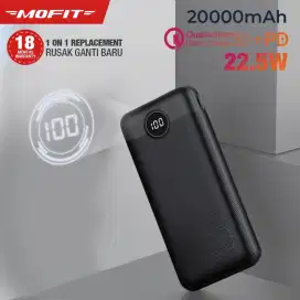 Mofit M27PRO Powerbank 20000 mAh QC3.0 Type C PD 22.5W 100% New BNIB