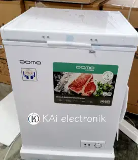 PROMO CHEST FREEZER 116 LITER DOMO BY MODENA GARANSI 5 TAHUN