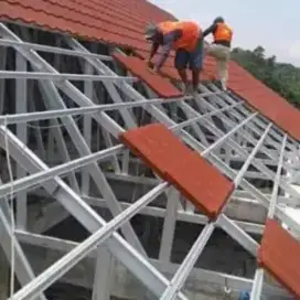 Pemasangan baja ringan
