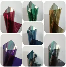 kaca film oneway/ kaca film cermin warna tolak panas