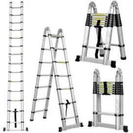 TANGGA TELESKOPIK DOUBLE 3.8M