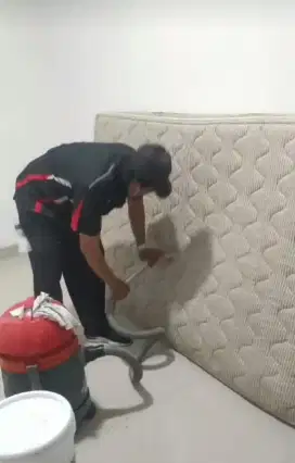 Jasa cuci sofa springbed Jogja solo boyolali