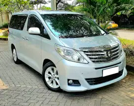 Toyota Alphard 2.4 G ATPM Nik 2013 Km 60rb (Record Toyota) Pajak 12/24