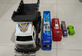 Mobil P50cm L20cm tinggi 20cm + mobilan anak 4 bh seiken 90k semuanya