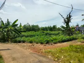 Dijual tanah SHM posisi hook jalan sumur wangi, kayu manis, kota bogor