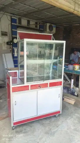 Steling KfC / Kentang / Tahu, Uk 100*50*170 Garansi harga MURAH