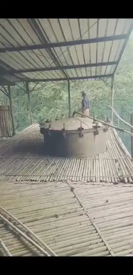 JUAL MESIN SULING KETEL MINYAK ATSIRI SEREH WANGI, CENGKEH, NILAM DLL