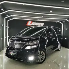 Body100%OriCat km80rb Vellfire Z th 2010 Hitam Lenzo mobil