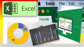 Jasa Kursus Belajar Microsoft Excel / Otomatisasi Excel / Template