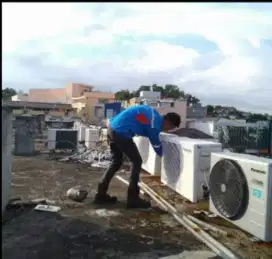 Service ac cuci ac bongkar pasang ac servis kulkas mesin cuci dll
