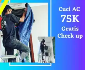 Service ac cuci AC pasang ac bongkar AC servis