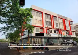 Dijual/Disewakan Ruko City Square 4 lantai di Kalideras, Jakarta Barat