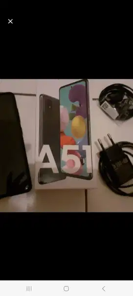 Dijual samsung a51 second