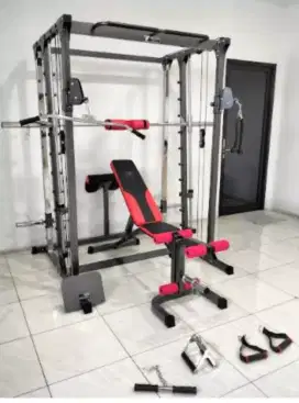 Alat fitnes power rack tl 022 beban 40 kgs
