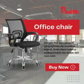 kursi kantor putar hidrolik murah surabaya, ready stock