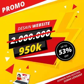 Jasa Desain Website Murah / Web Design / Jasa Bikin Website / Buat Web