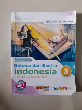 Buku Bahasa dan Sastra kelas 9