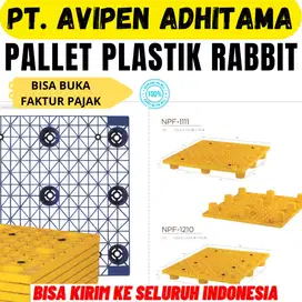 Pallet Plastik Rabbit Baru Ukuran NPJ 1111 Palembang