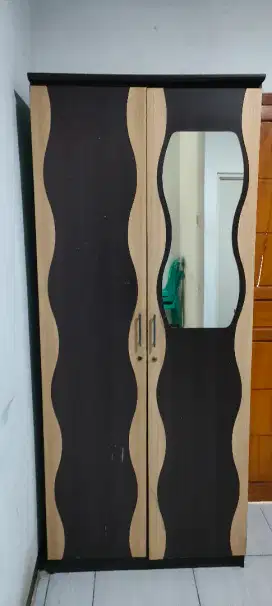LEMARI 2 PINTU# LEMARI# LEMARI BAJU# LEMARI PAKAIAN