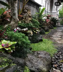Jasa pembuatan taman kering
