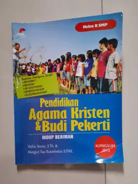 Buku Pendidikan Agama Kristen kelas 8