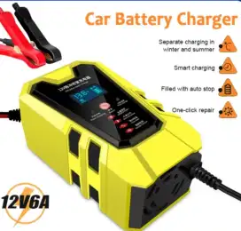 Charger aki mobil motor cas aki 12V 6A