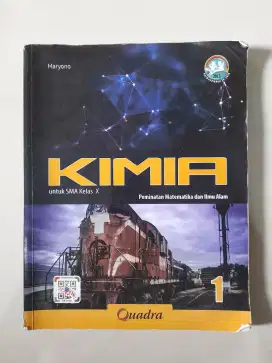 Buku Kimia kelas 10 Quadra