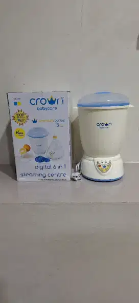 Alat steril dan penghangat Digital 6 in 1 - Crown babycare