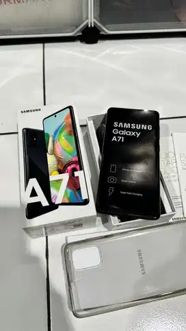 Samsung Galaxy A71 8/128GB Warna Black Original