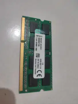 RAM LAPTOP KINGSTON DDR3 SODIMM 4 GB 12800 1,5V