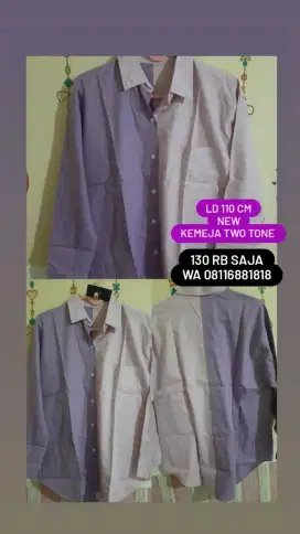 Kemeja two tone