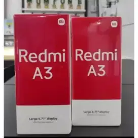 Xiaomi redmi A3 4/128 danjuga 9C resmi